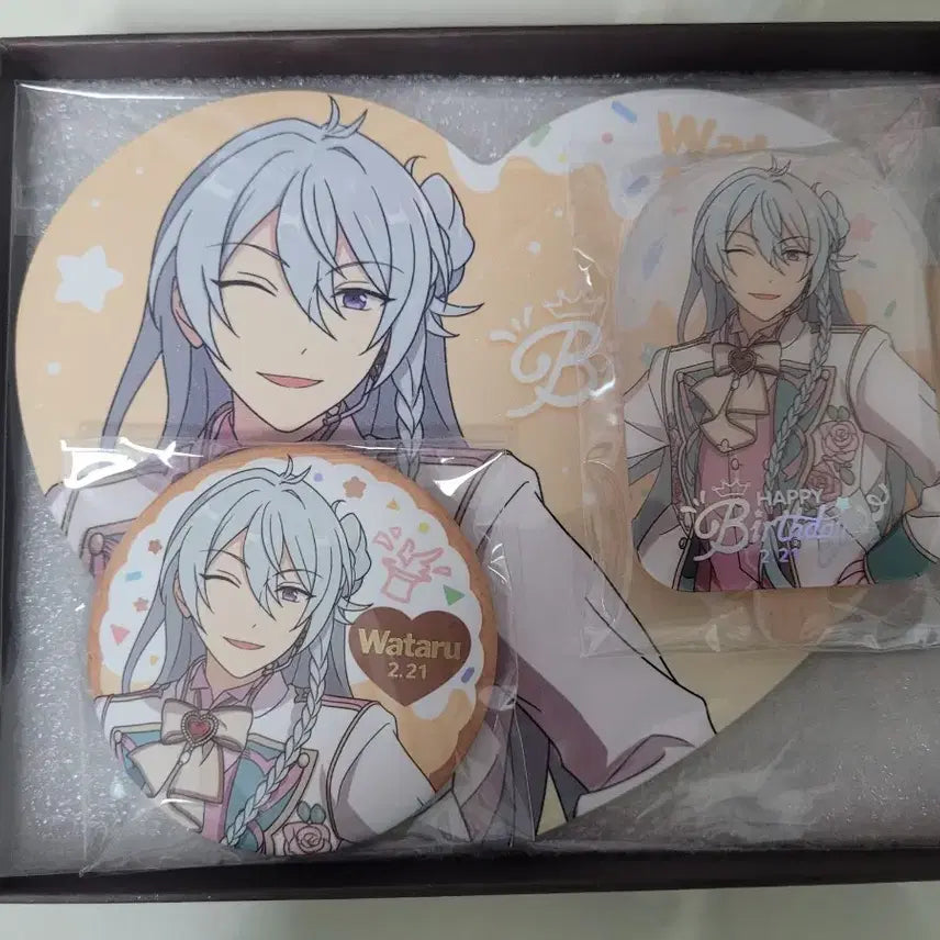 [BUNJANG] Ensemble Stars Hibiki Wataru 3rd Birthday Goods Set / 앙스타 히비키와타루 생일굿즈 3탄