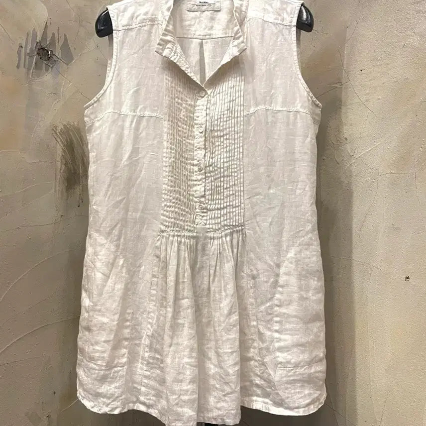[BUNJANG] Max Mara Linen Tunic Blouse / 막스마라 린넨 튜닉 블라우스 55~66