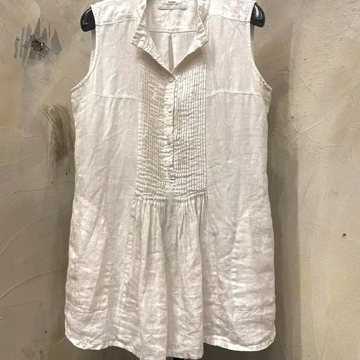 [BUNJANG] Max Mara Linen Tunic Blouse / 막스마라 린넨 튜닉 블라우스 55~66