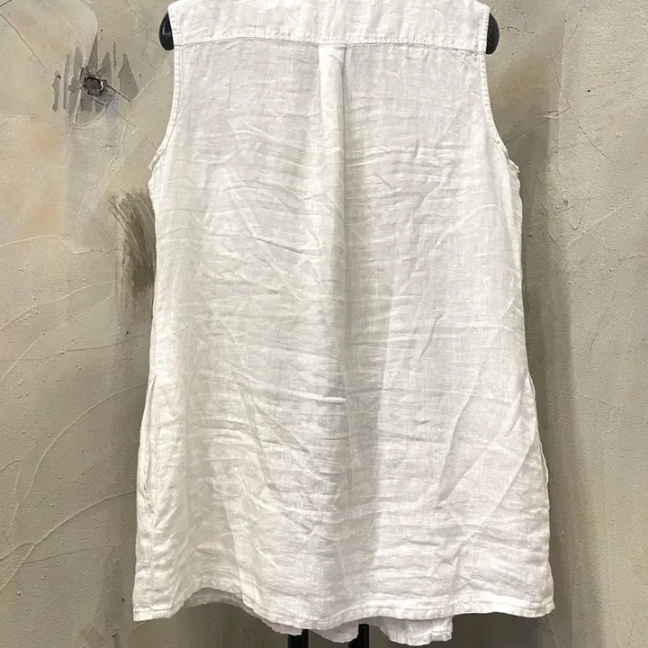 [BUNJANG] Max Mara Linen Tunic Blouse / 막스마라 린넨 튜닉 블라우스 55~66
