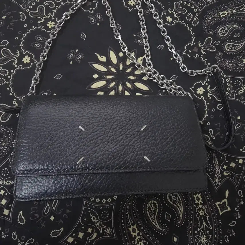 [BUNJANG] Maison Margiela Black Chain WOC / 메종 마르지엘라 블랙 체인 WOC