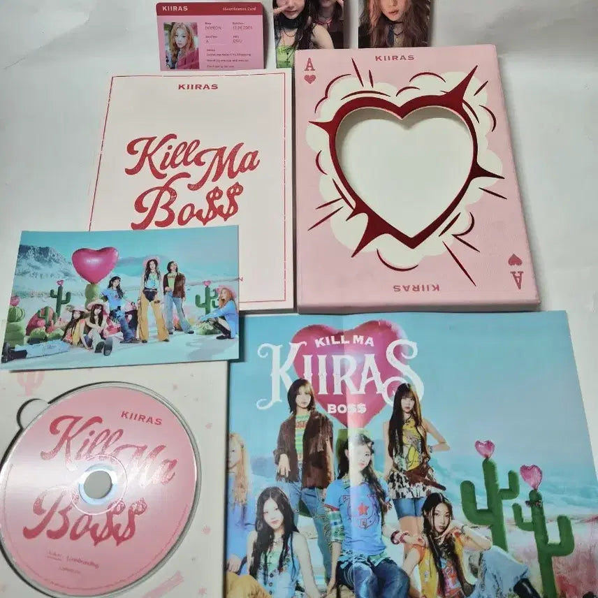 [BUNJANG] Kiras Kill Ma Boss CD / 키라스 Kill Ma Boss전멤버투싸인 민트급 cd
