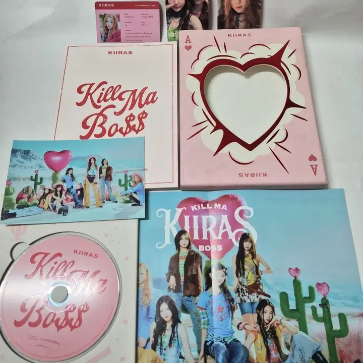 [BUNJANG] Kiras Kill Ma Boss CD / 키라스 Kill Ma Boss전멤버투싸인 민트급 cd