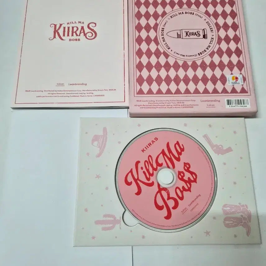 [BUNJANG] Kiras Kill Ma Boss CD / 키라스 Kill Ma Boss전멤버투싸인 민트급 cd