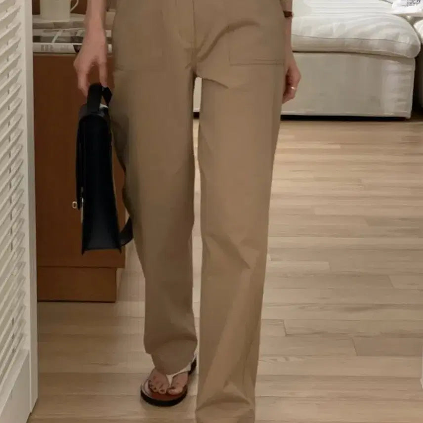 [BUNJANG] Bergamot Edie Cotton Straight Pants S / [새상품,택o] (도매택)베르가못 에디 코튼 일자 팬츠 s
