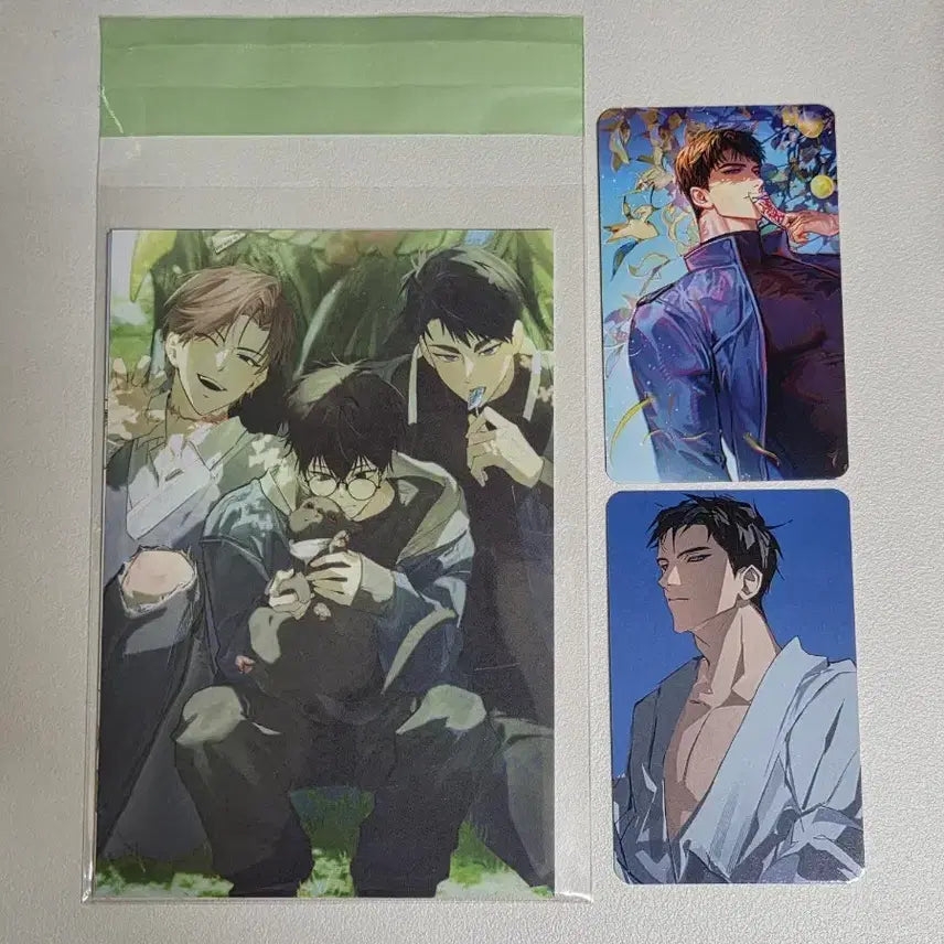 [BUNJANG] Hyunmu Team 1 Photobook Exhibition Postcard Set &amp; Ryujjaegwan Photocard / 현무1팀 화보전 엽서 세트 포카 원가 양도 괴담출근 괴출 류재관