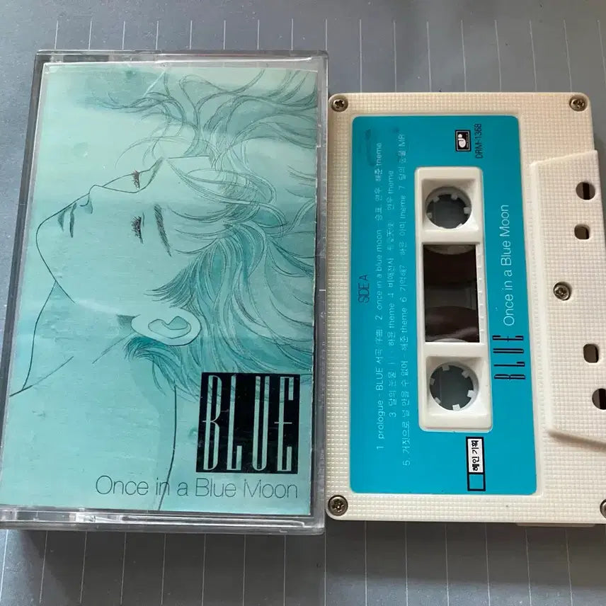 [BUNJANG] BLUE Once in a Blue Moon Cassette Tape / BLUE 카세트테이프