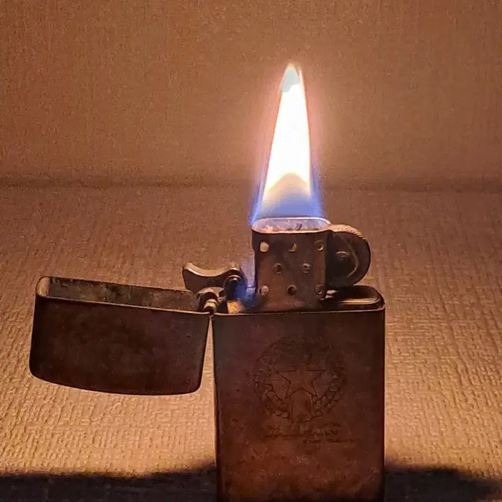 [BUNJANG] Zippo Vintage Brass Slim Oil Lighter (1992) / 고전 [ 지포라이터 ] 레트로 오일라이터 희귀수집품