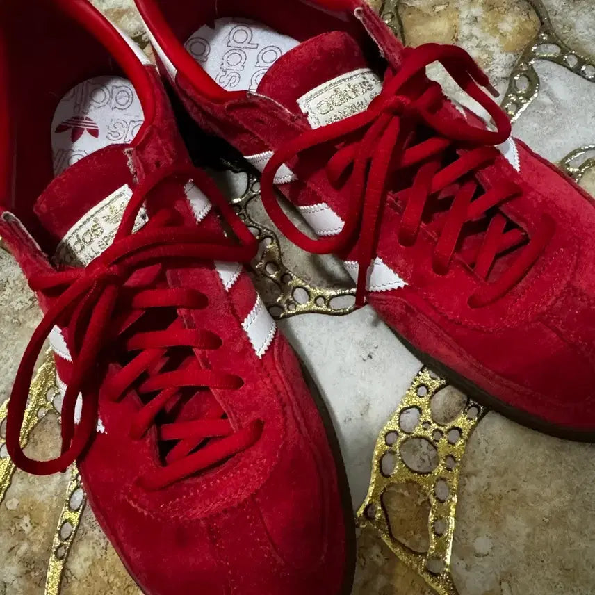 [BUNJANG] Adidas Spezial Red Shoes (270) / 아디다스 스페지알  레드(270)