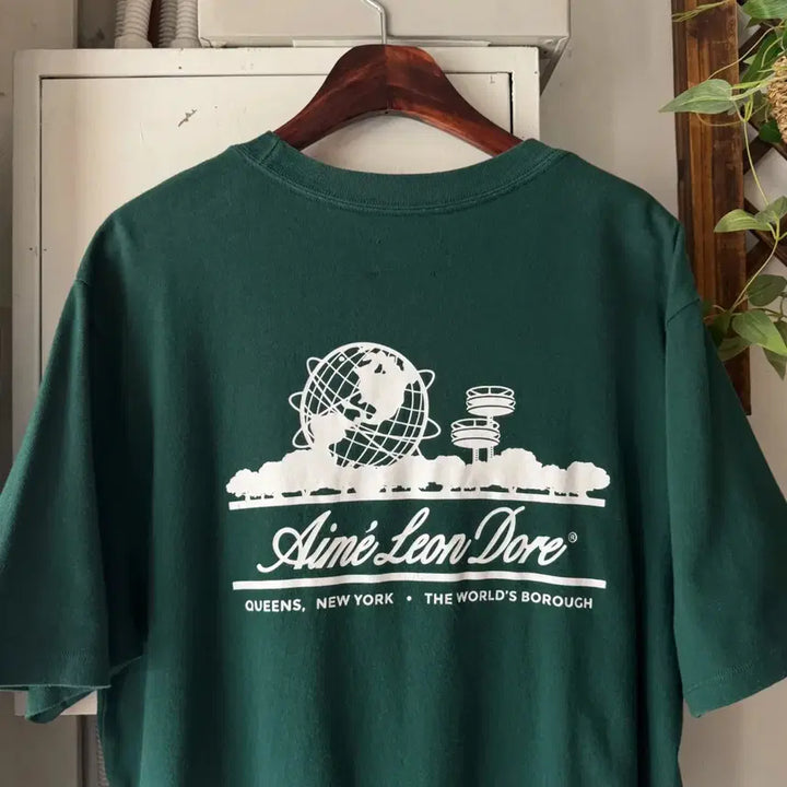 [BUNJANG] Aime Leon Dore Logo Print T-Shirt / [L]Aime Leon Dore 에임레온도르 로고 프린팅 티셔츠