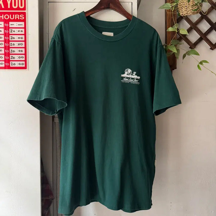 [BUNJANG] Aime Leon Dore Logo Print T-Shirt / [L]Aime Leon Dore 에임레온도르 로고 프린팅 티셔츠
