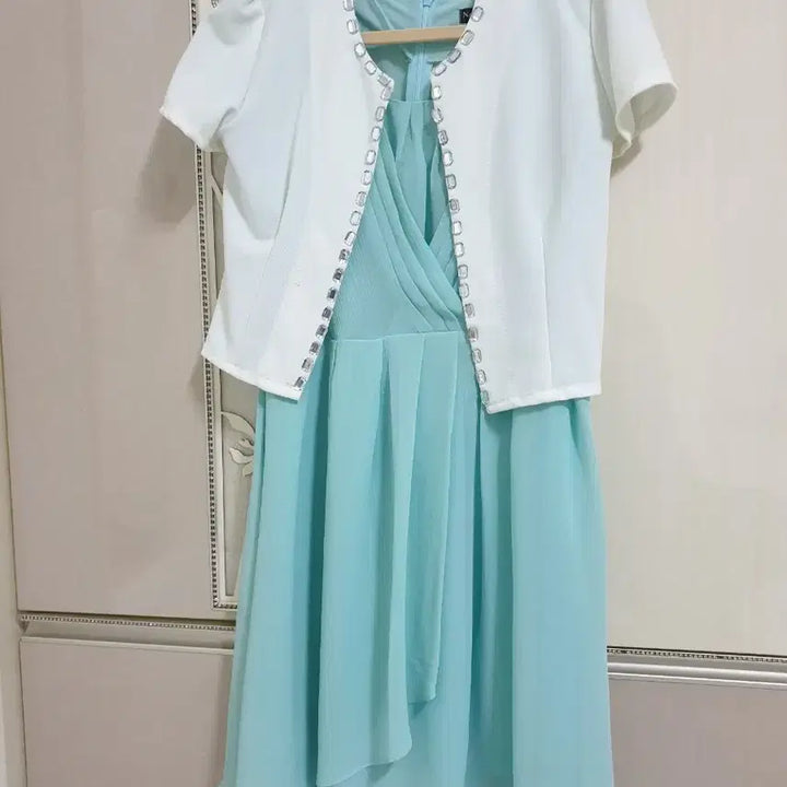 [BUNJANG] Dress and Cardigan Set / 원피스 세트
