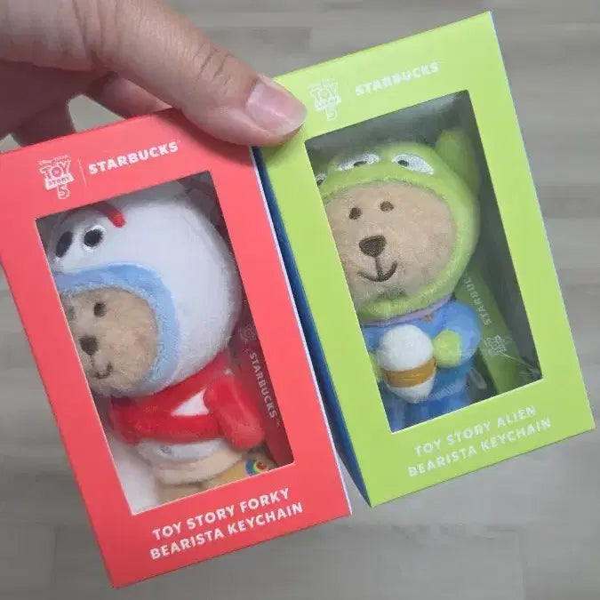 [BUNJANG] Starbucks Toy Story Alien Keyring Bundle Set / 스타벅스 토이스토리 포기 알린 키링 일괄 판매