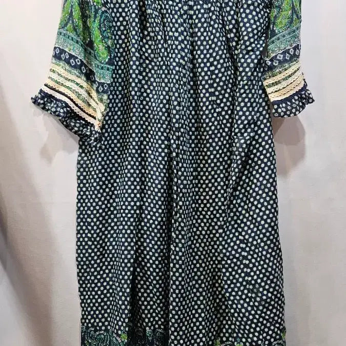 [BUNJANG] Embroidered Cotton Dress / 일본수입 자수장식 아사면 원피스 ss4
