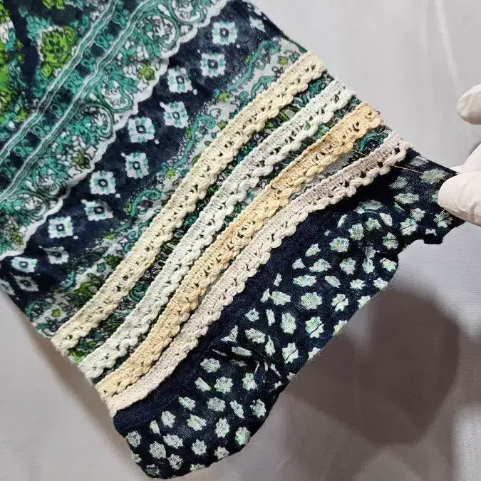 [BUNJANG] Embroidered Cotton Dress / 일본수입 자수장식 아사면 원피스 ss4