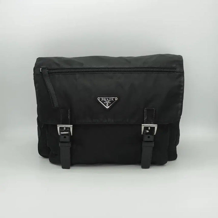 [BUNJANG] Prada Messenger Bag Black Crossbody Bag / [정품]프라다 메신저백 블팩 크로스백
