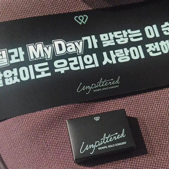 [BUNJANG] DAY6 Wonpil Solo Concert Mid-Con Entry Kit, Slogan, and Confetti Bundle / 원필 솔콘 중콘 ((입장키트+슬로건+네잎컨페티))