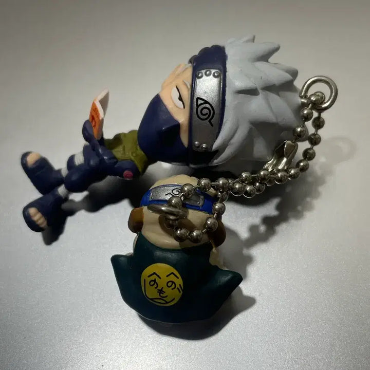 [BUNJANG] Naruto Classic Keychain Kakashi + Pakkun / 나루토 고전키링 카카시 + 파쿤 키링