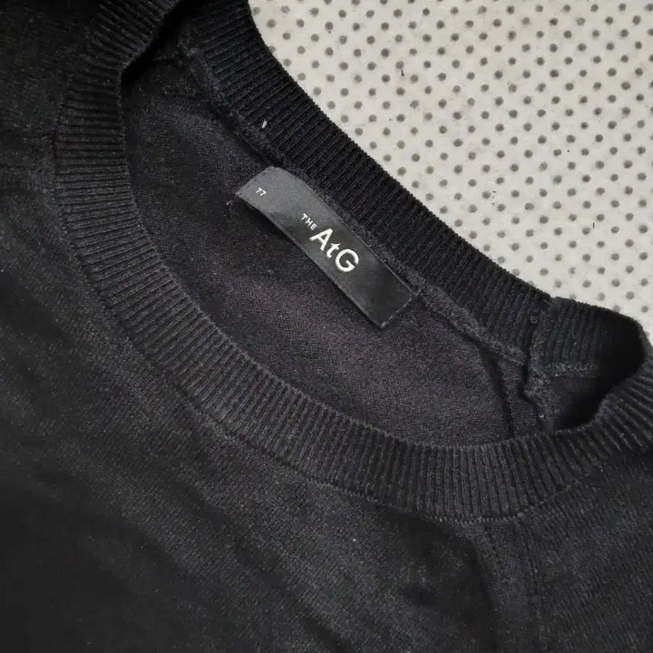 [BUNJANG] A+G Black Long Sleeve Knit / A+G 블랙 긴팔 니트