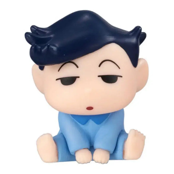 [BUNJANG] Bandai Crayon Shin-chan Figure Napping Pajama - Kasukabe (Sealed) / 반다이 짱구 가챠 피규어 졸고있어 파자마 - 철수 미개봉
