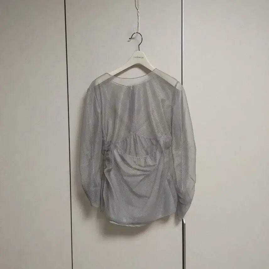 [BUNJANG] TIME (by Hansemm) See-Through Blouse / 한섬 타임 시스루 블라우스
