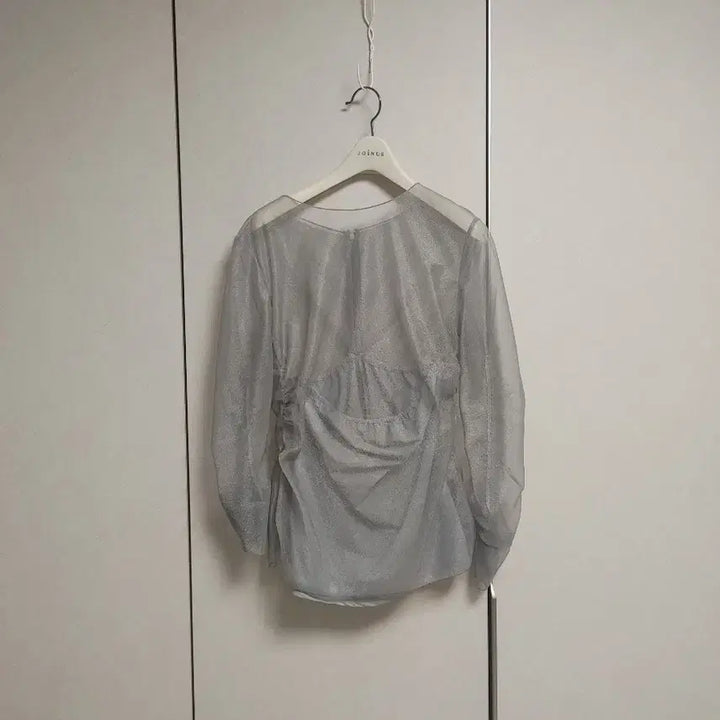 [BUNJANG] TIME (by Hansemm) See-Through Blouse / 한섬 타임 시스루 블라우스