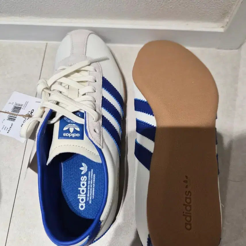 [BUNJANG] Adidas Tokyo W Sneakers White Blue Size 230 / 아디다스 도쿄 W 운동화 230
