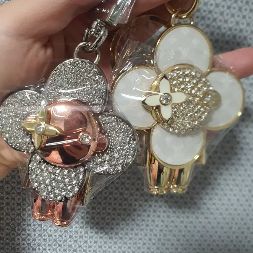 [BUNJANG] Vivien Robot Charm Bag Chain - Yellow Gold / Rose Gold / 비비엔키링 백참  비비엔 루이비통키링 로봇키링 샤넬키링 새상품