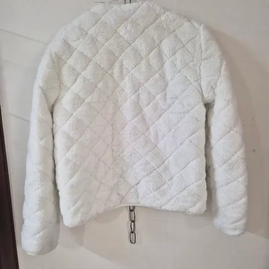 [BUNJANG] National Geographic Quilted Fleece Jacket XS / 내셔널지오그래픽 뽀글이 퀼팅 자켓 85 XS