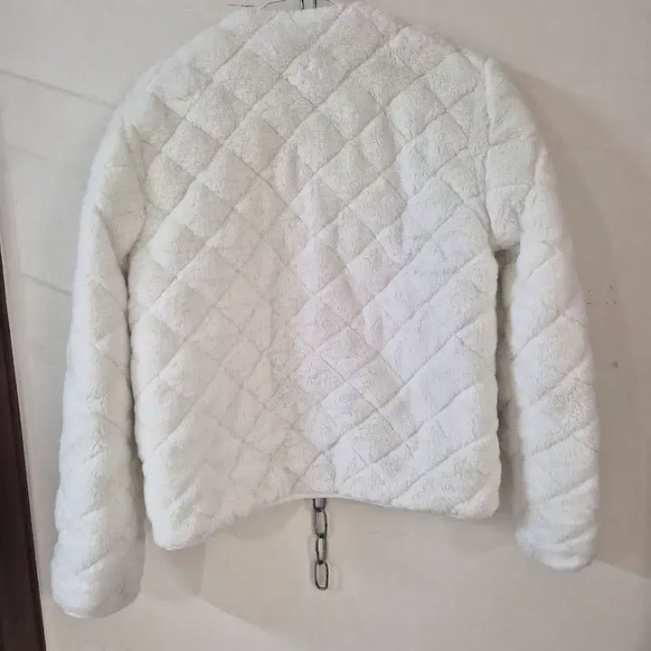 [BUNJANG] National Geographic Quilted Fleece Jacket XS / 내셔널지오그래픽 뽀글이 퀼팅 자켓 85 XS