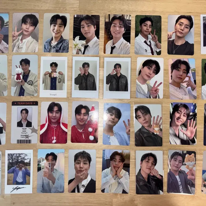 [BUNJANG] DAY6 Young K Bundle Set Photocard / 데이식스 영케이 포카 일괄 양도합니다.