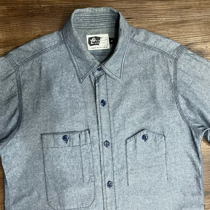 [BUNJANG] Engineered Garments Old Label Denim Work Shirt / 엔지니어드가먼츠 올드 라벨 워크 셔츠