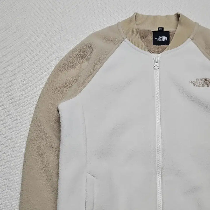 [BUNJANG] The North Face Color Block Fleece Zip-Up Jacket / 노스페이스 배색 플리스 집업 자켓