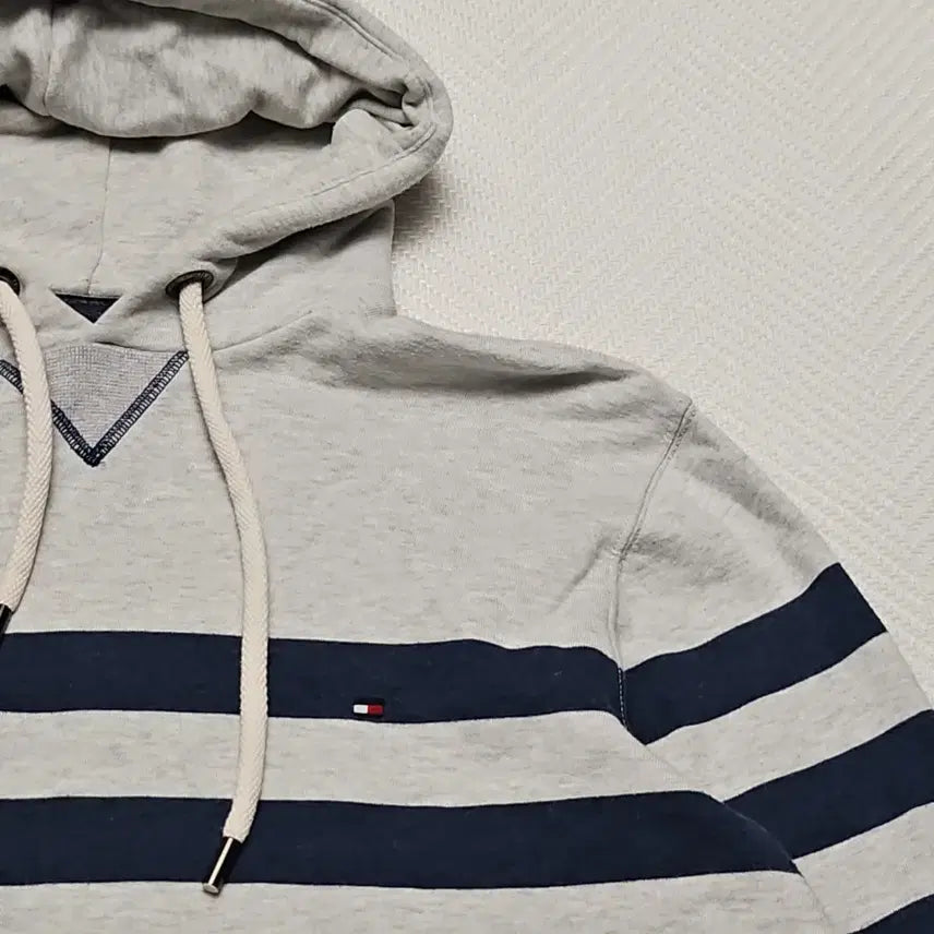 [BUNJANG] Tommy Hilfiger Vintage Stripe Hoodie XL / 타미힐피거 빈티지 스트라이프 후드 XL