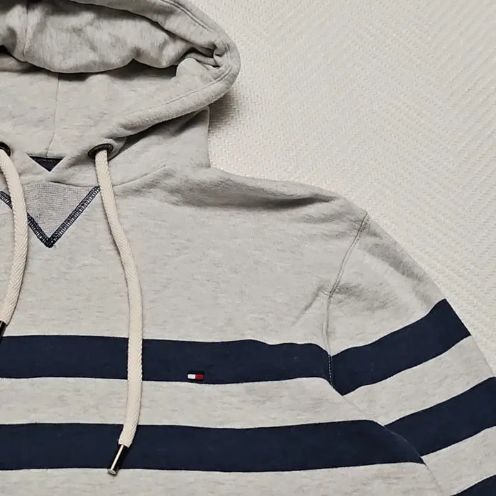 [BUNJANG] Tommy Hilfiger Vintage Stripe Hoodie XL / 타미힐피거 빈티지 스트라이프 후드 XL