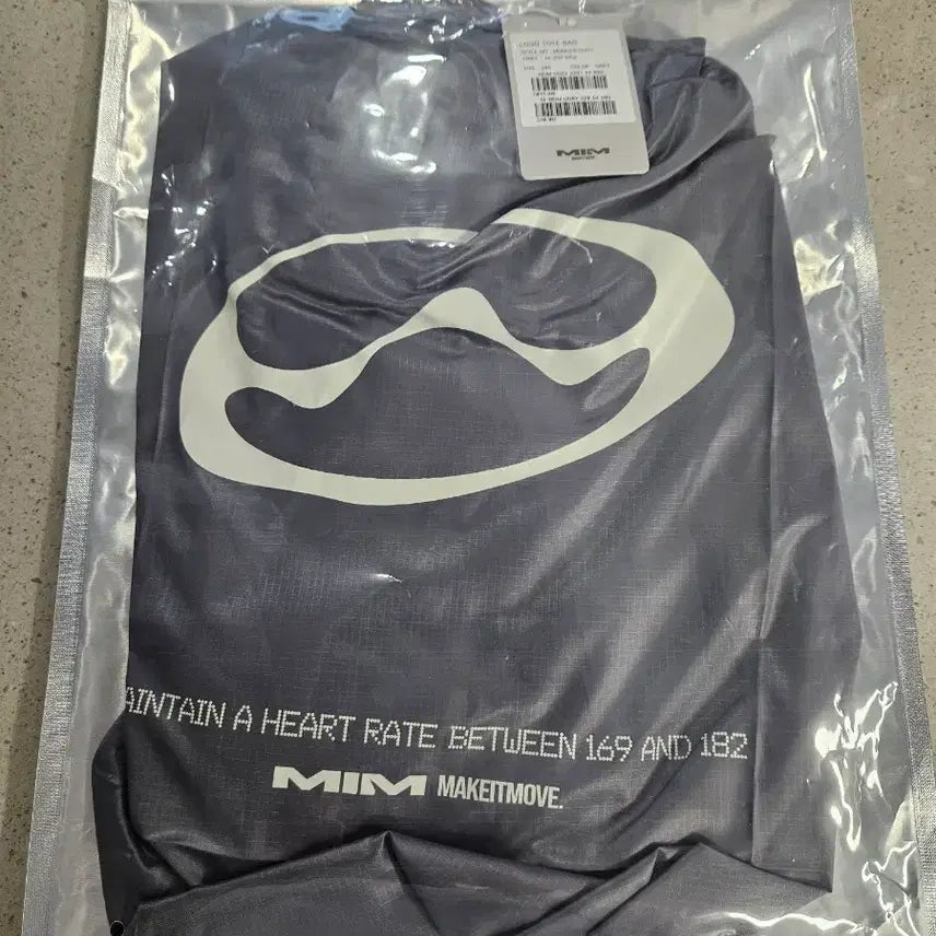 [BUNJANG] MIM Logo Tote Bag Gray / MIM 로고 토트백 그레이