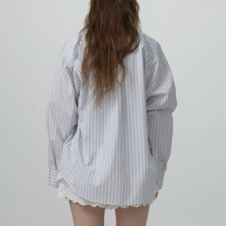 [BUNJANG] The Barnet Elodie Stripe Shirt / 택보유)더바넷 스트라이프 셔츠 Elodie Stripe Shirt