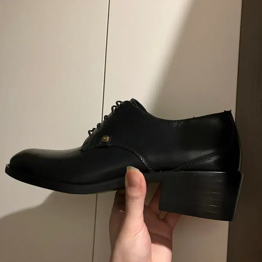 [BUNJANG] Zara x Willy Chavarria Leather Derby Shoes (Black/EU39) / 자라 x 윌리 차바리아 레더 더비 슈즈 (블랙/EU39)