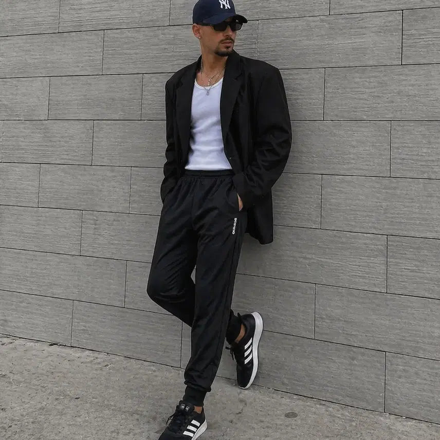 [BUNJANG] Adidas Stanford Jogger Pants - Black / 최저가 정품 아디다스 스탠포드 조거팬츠