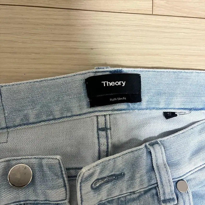 [BUNJANG] Theory Slim Fit Light Wash Denim Pants - Size 32 / Theory 띠어리 연청 데님 바지 32사이즈 슬림핏