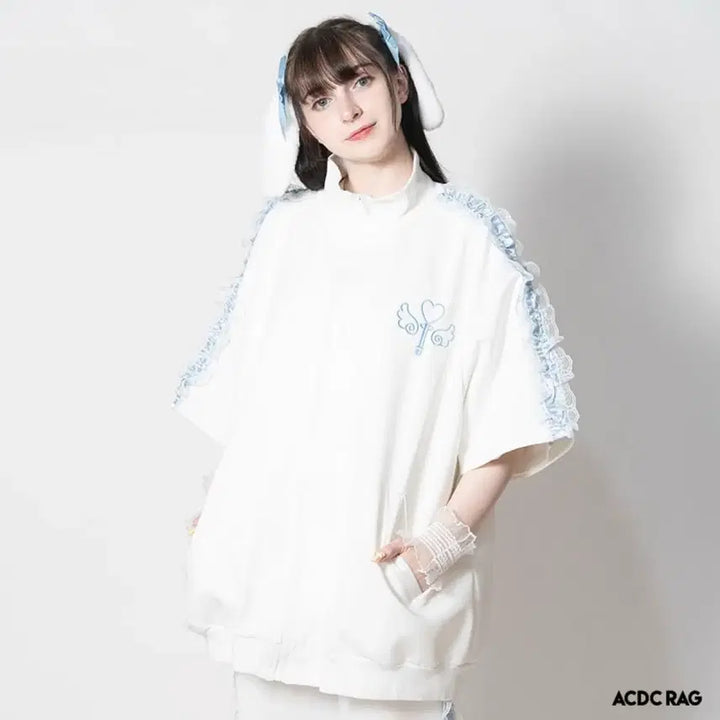 [BUNJANG] ACDC RAG Magical Girl Jersey T-Shirt / ACDC RAG 마법져지 마법소녀 져지 반팔 판매합니다