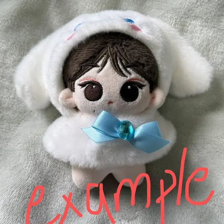 [BUNJANG] Sanrio Character 10cm Doll Clothes Set (Hangyodon, Cinnamoroll) / 산리오 아이돌 인형 옷 (한교동, 시나모롤)