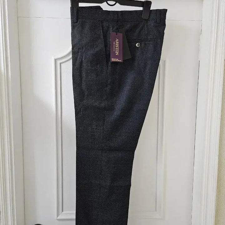 [BUNJANG] VanHart Luxury Ariston Fabric Checked Trousers / 반하트 명품 슬렉스 바지 (이탈리아 명품 아리스톤 원단)(새상품)