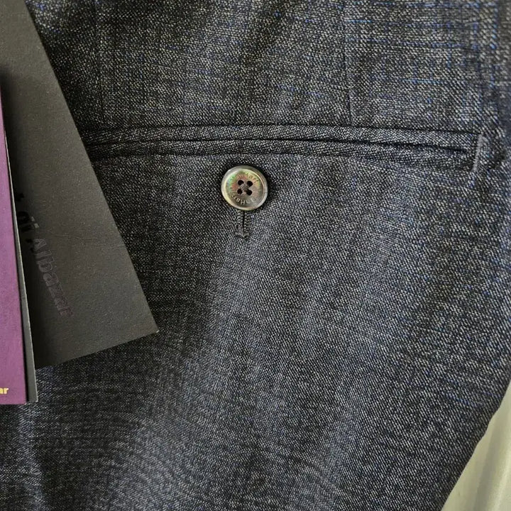 [BUNJANG] VanHart Luxury Ariston Fabric Checked Trousers / 반하트 명품 슬렉스 바지 (이탈리아 명품 아리스톤 원단)(새상품)