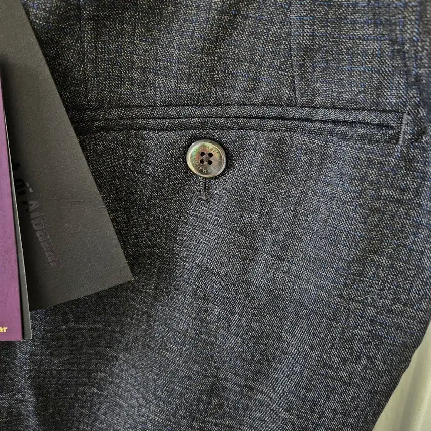[BUNJANG] VanHart Luxury Ariston Fabric Checked Trousers / 반하트 명품 슬렉스 바지 (이탈리아 명품 아리스톤 원단)(새상품)
