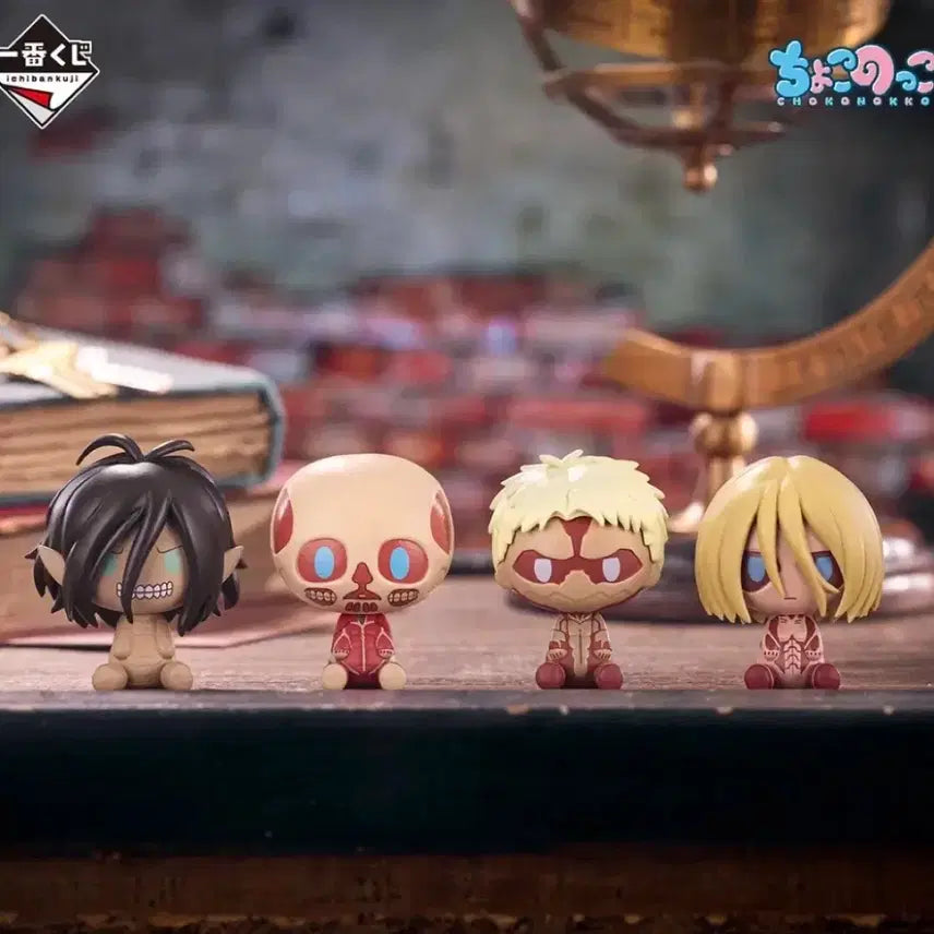 [BUNJANG] Attack on Titan Chokonokko Ichiban Kuji H &amp; I Prize Full Set / 제일복권 이치방쿠지 진격의거인 초코노코 풀세트 10종