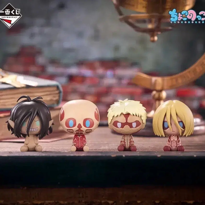 [BUNJANG] Attack on Titan Chokonokko Ichiban Kuji H &amp; I Prize Full Set / 제일복권 이치방쿠지 진격의거인 초코노코 풀세트 10종