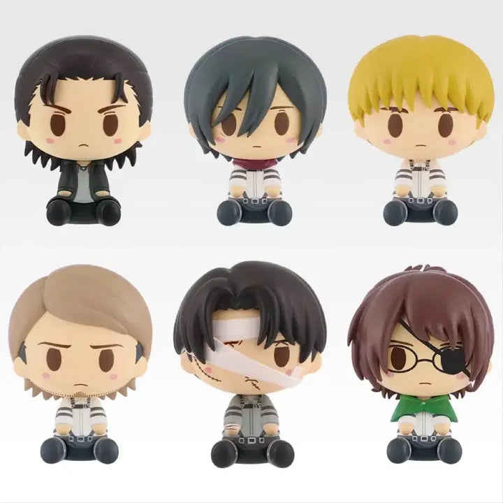 [BUNJANG] Attack on Titan Chokonokko Ichiban Kuji H &amp; I Prize Full Set / 제일복권 이치방쿠지 진격의거인 초코노코 풀세트 10종