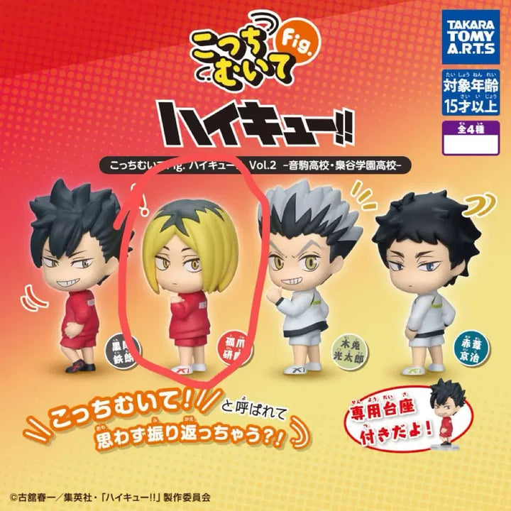 [BUNJANG] Haikyuu!! Kenma Kozume "Look Back" and "Measure Mark" Set / 하이큐 뒤를 돌아봐 메지루시 켄마