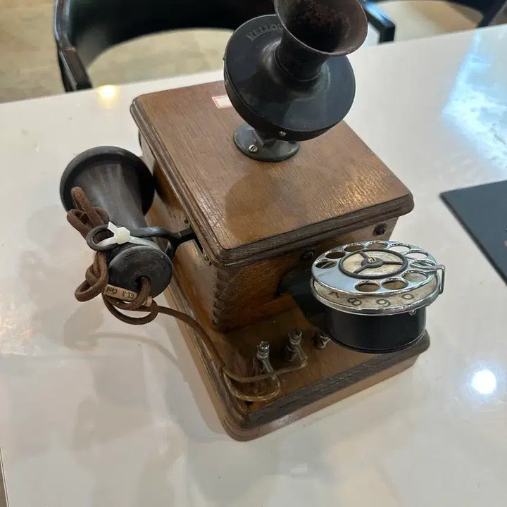 [BUNJANG] Kellogg Antique Wall-Mounted Telephone / 미국 앤틱 벽걸이 전화기 Kellogg